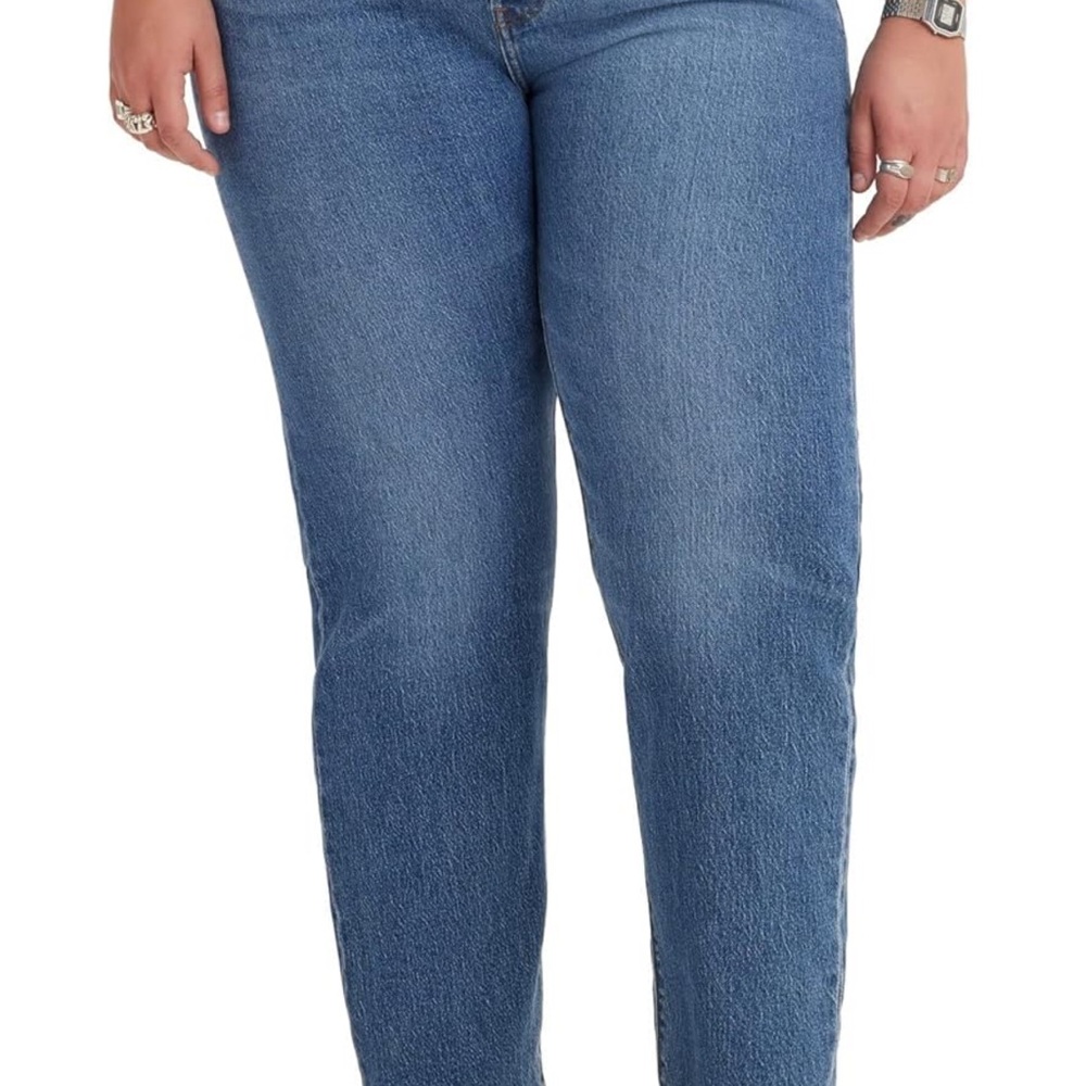 Levi's 501 Button Fly Straight Leg w/Cropped Length Jeans PLUS SIZE 20 NWT - Picture 6 of 6
